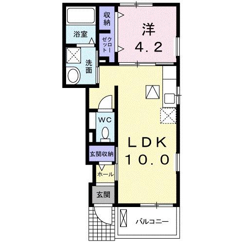スリーゼ（105） 間取り図画像