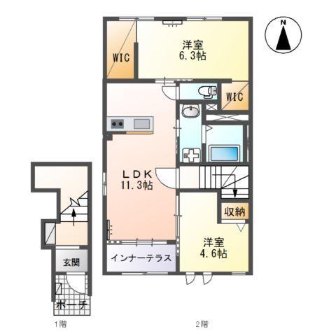  間取り図写真