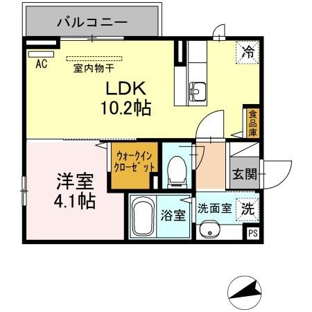 コンフォルト（205） 間取り図画像