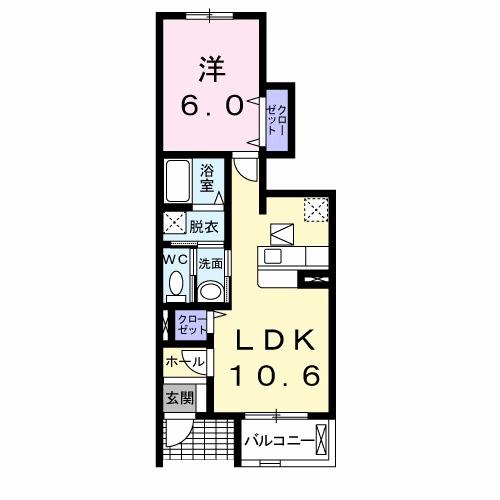 グラシアスＥ（102） 間取り図画像