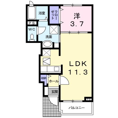 善Ｆ（103） 間取り図画像