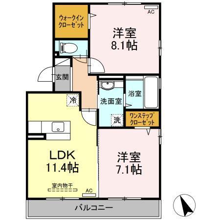 ドリームキャンパス　Ⅰ（301） 間取り図画像