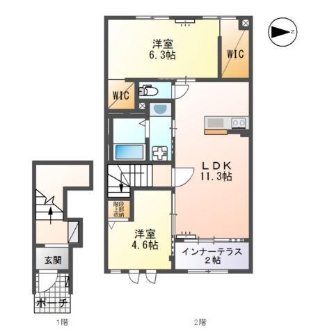  間取り図写真