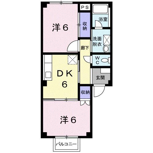 シティハイツ秋櫻（101） 間取り図画像