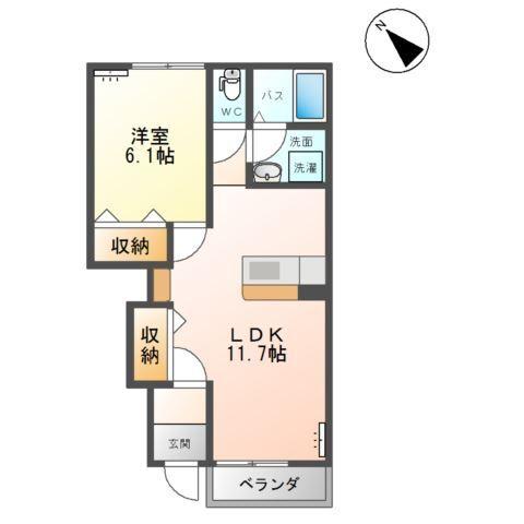 プランドール 間取り図画像