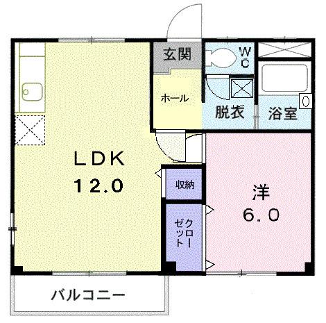 ハイムたかはし（202） 間取り図画像
