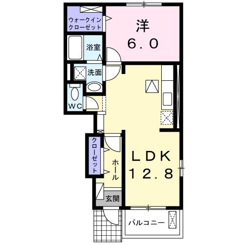 アルカンシエル（102） 間取り図画像