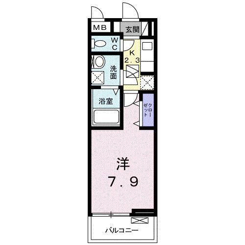グレイス（102） 間取り図画像