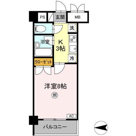コージーコートひだまり館（502） 間取り図画像