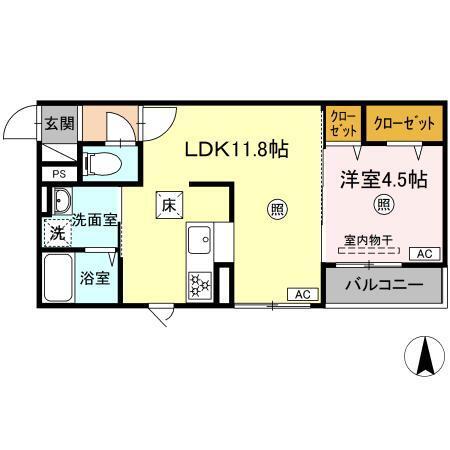  間取り図写真
