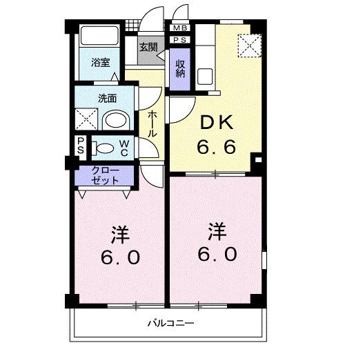 シュティル（201） 間取り図画像