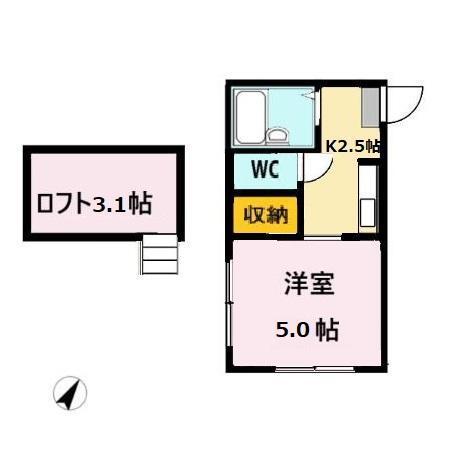 ビューコート小田原（103） 間取り図画像