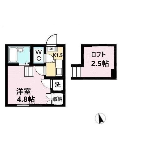 ビューコート小田原（107） 間取り図画像