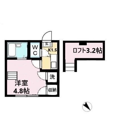 ビューコート小田原（211） 間取り図画像