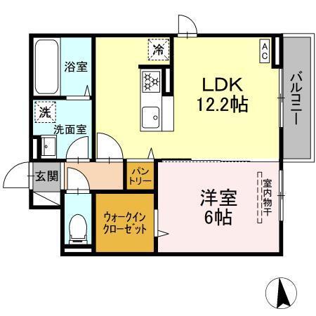 ガーデンコートＡＩＨＡＲＡ（301） 間取り図画像