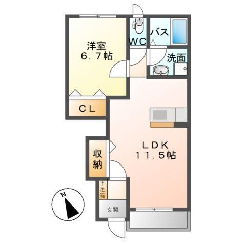アヴァンティ 間取り図画像