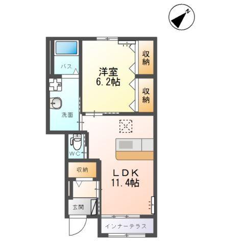 サンライズ東方 間取り図画像
