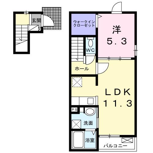 ライズ・トミヤ（201） 間取り図画像