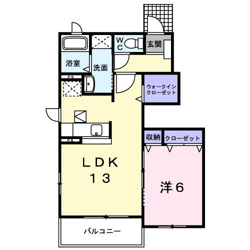 ロイヤル　クレッセント　Ⅲ（104） 間取り図画像