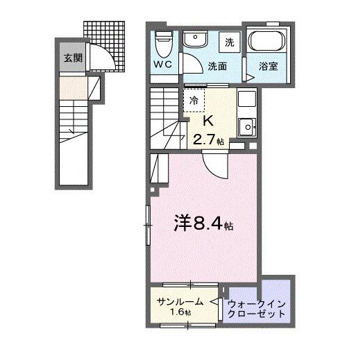 グランハイムⅠ（202） 間取り図画像