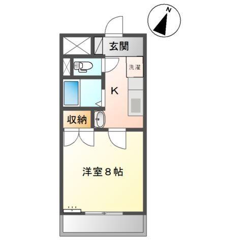 グランドール壱番館 間取り図画像