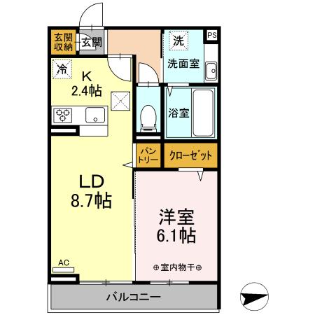 ザ・レジデンス雅（103） 間取り図画像