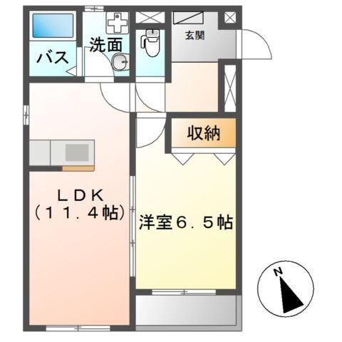 シャインパレス 間取り図画像