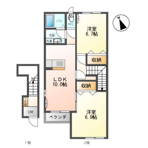  間取り図写真