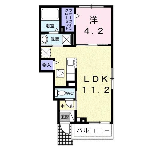 シエル　ソレイユ（105） 間取り図画像
