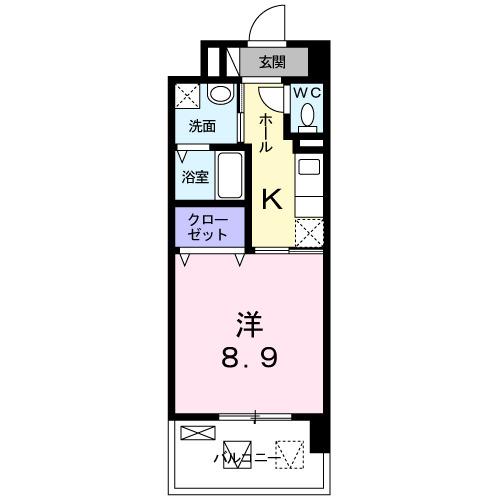 ラ・ルーチェＫ（405） 間取り図画像