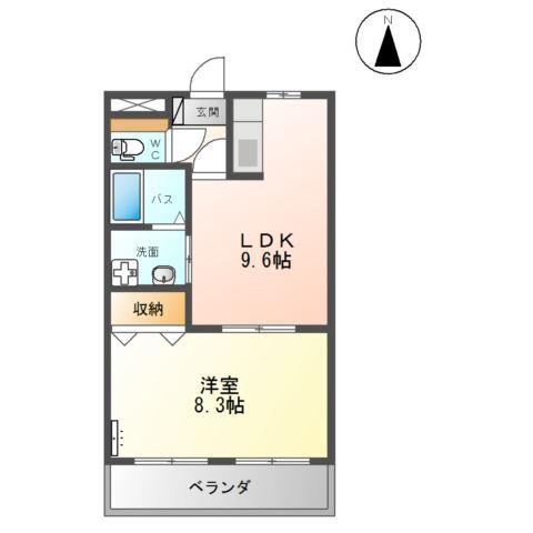 エクセルアシューレ 間取り図画像