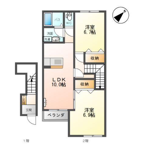  間取り図写真