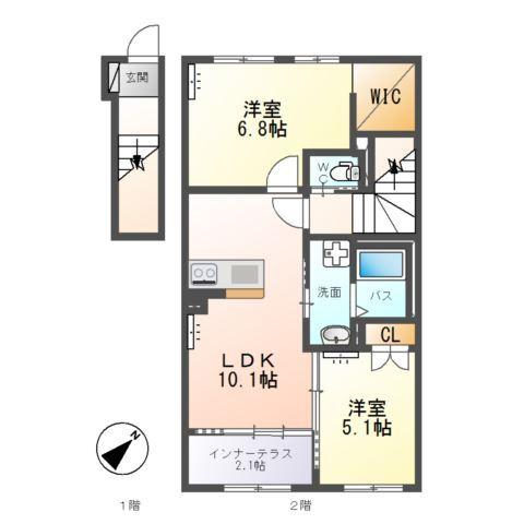  間取り図写真