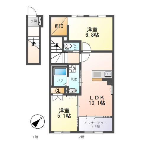  間取り図写真