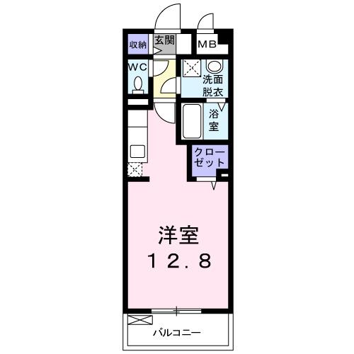 レガーミ泉中央（403） 間取り図画像
