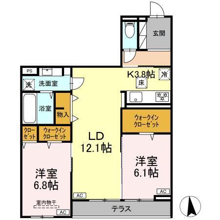  間取り図写真