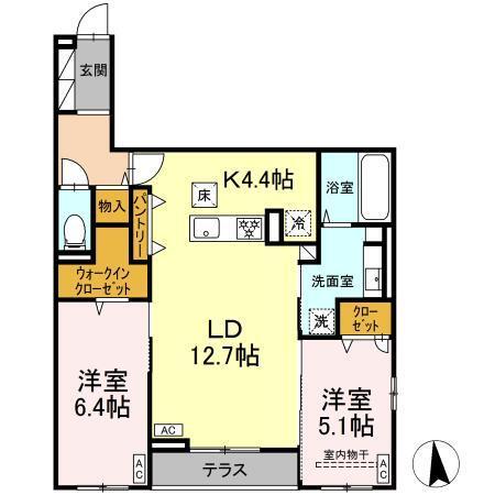  間取り図写真