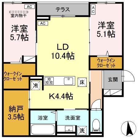  間取り図写真