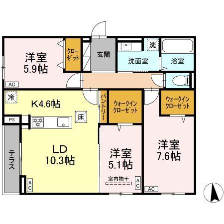 間取り図写真