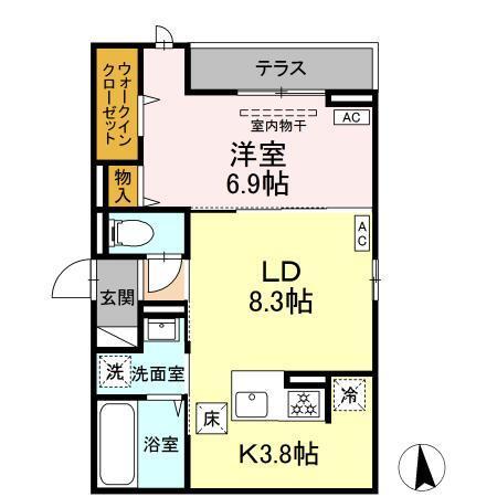  間取り図写真