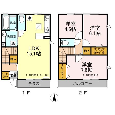  間取り図写真