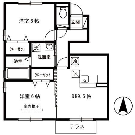  間取り図写真