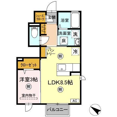 グランド・ハピネス（101） 間取り図画像
