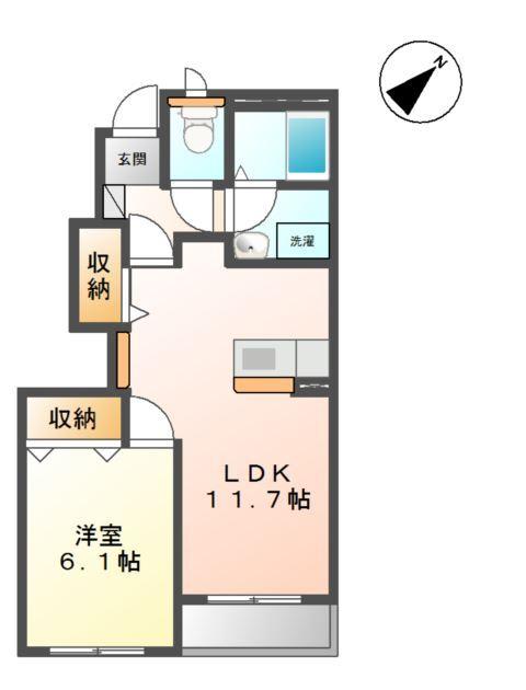 プラッツ・ステージⅠ 間取り図画像