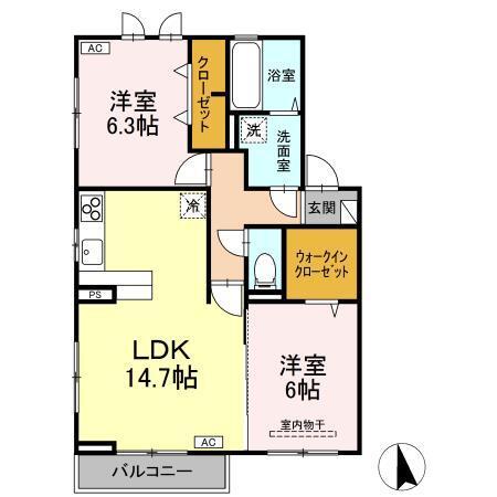 間取り図写真