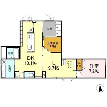  間取り図写真