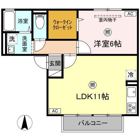 ロイヤルビレッジＹｓ　Ⅵ（103） 間取り図画像