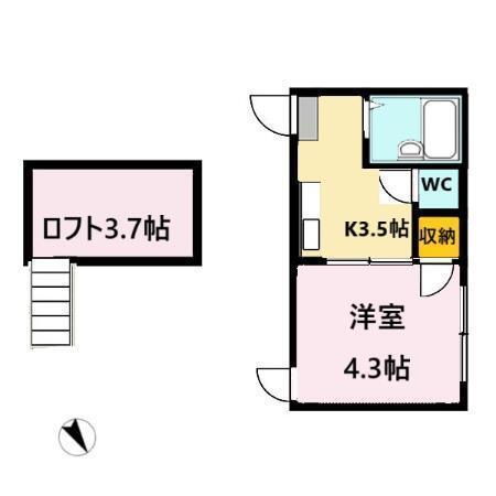 ビューコート小田原（210） 間取り図画像