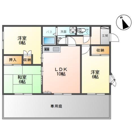 仙台市青葉区国見ケ丘一戸建 間取り図画像