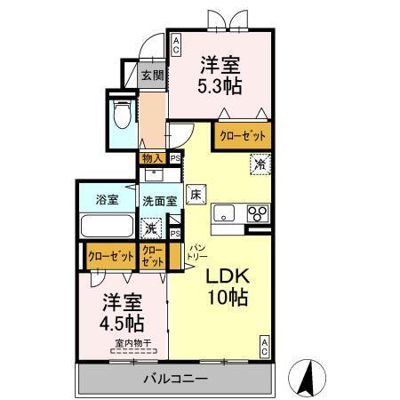  間取り図写真